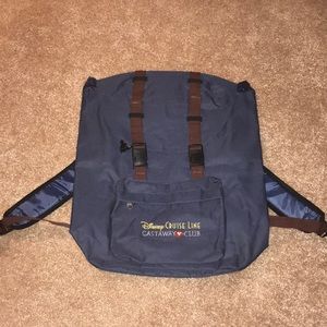 NWOT DCL Castaway Club Gold Member backpack
